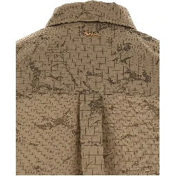 Beige Polyamide Blouse