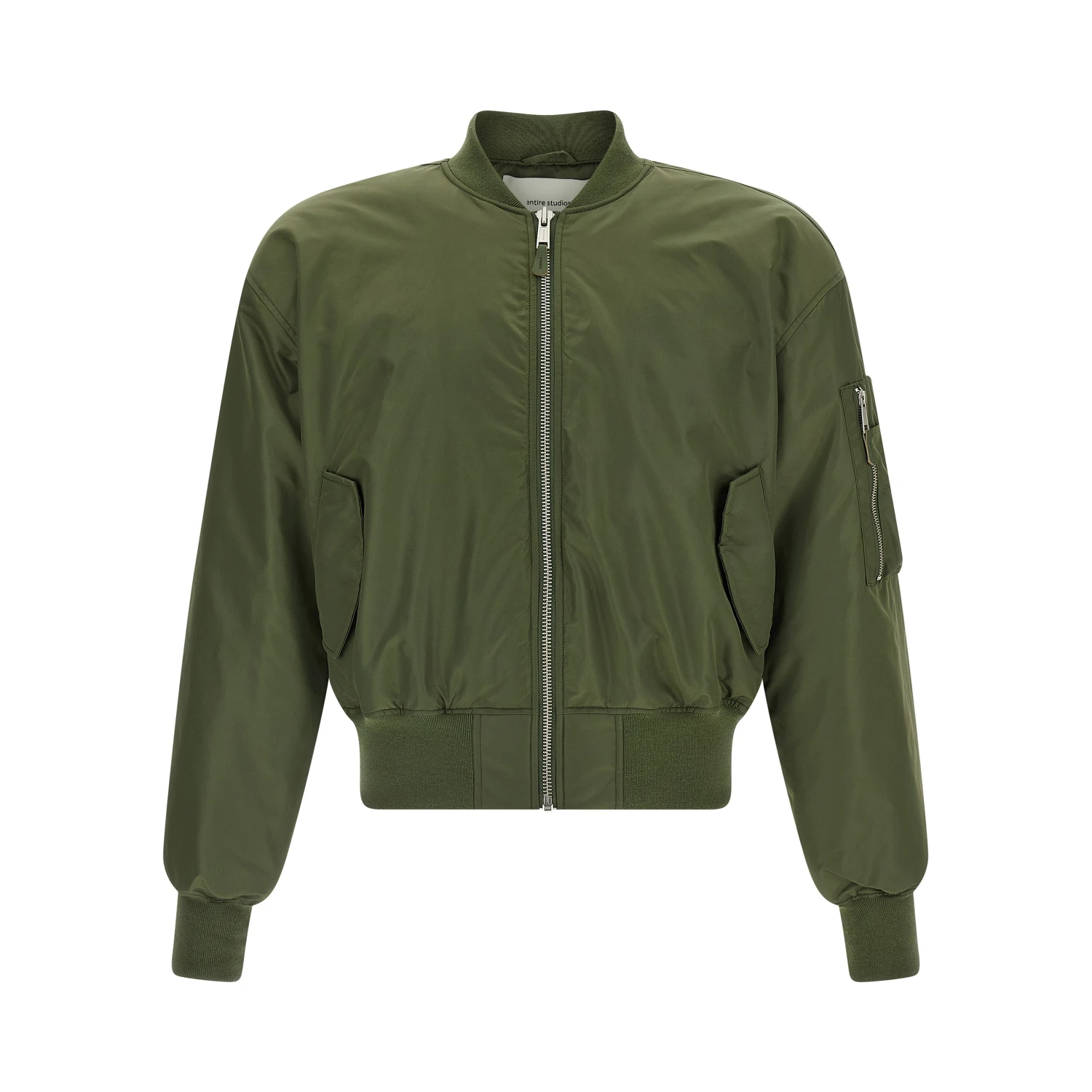 Bicolor Nylon Bomber