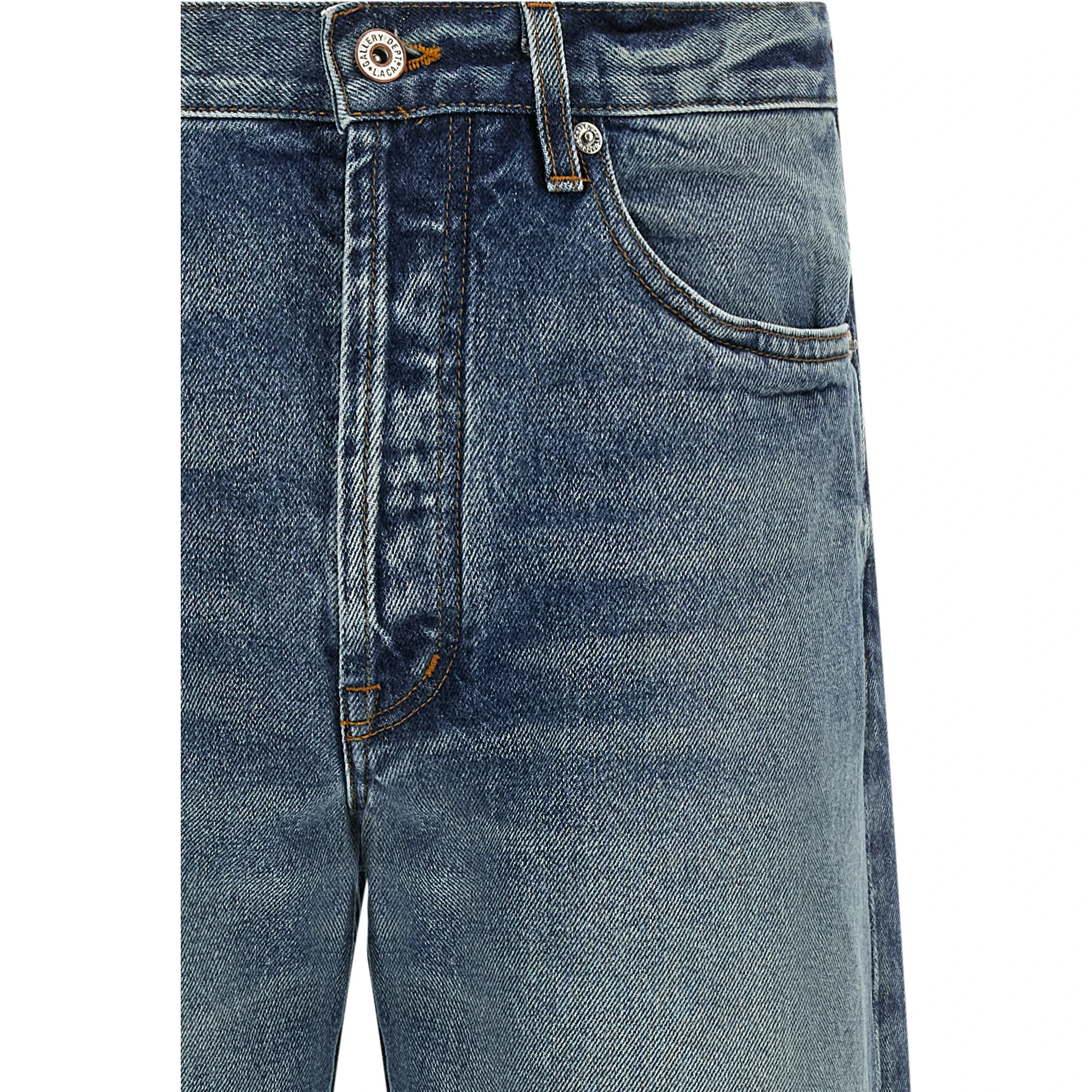 Blue Cotton Jeans Denim