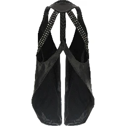 Black Bull Skin Sleeveless Jacket