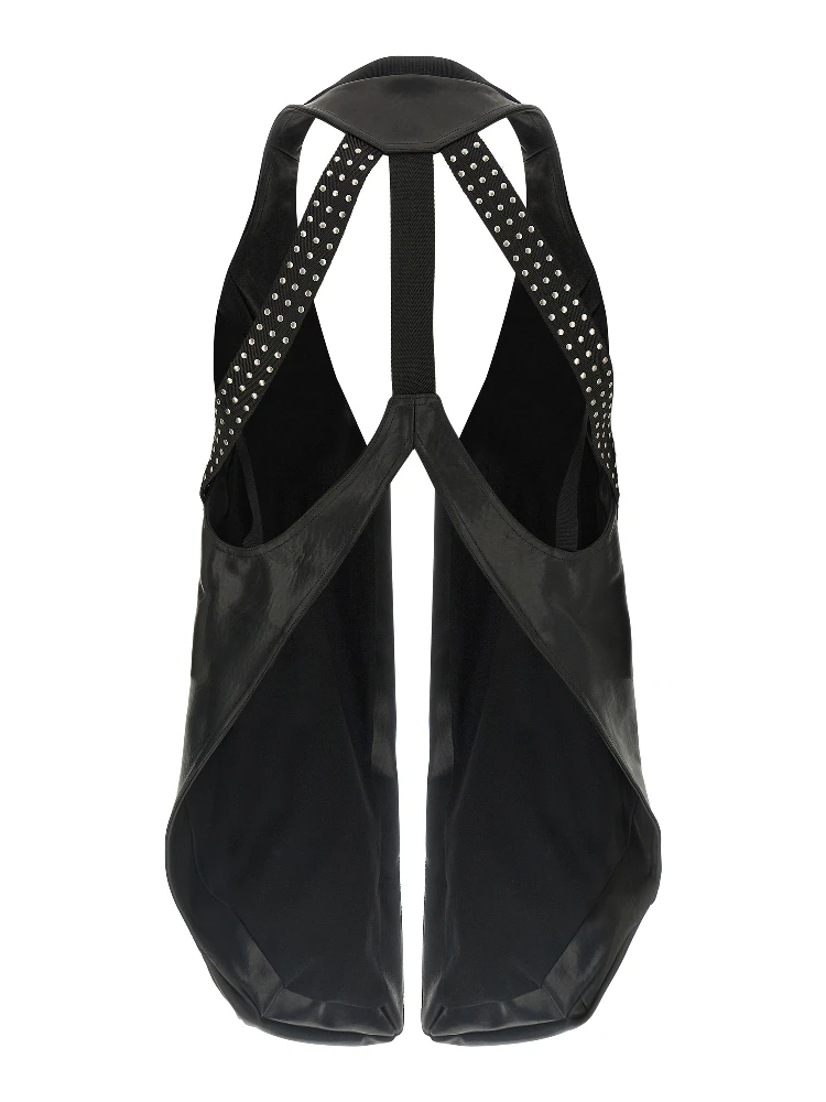 Black Bull Skin Sleeveless Jacket alternative