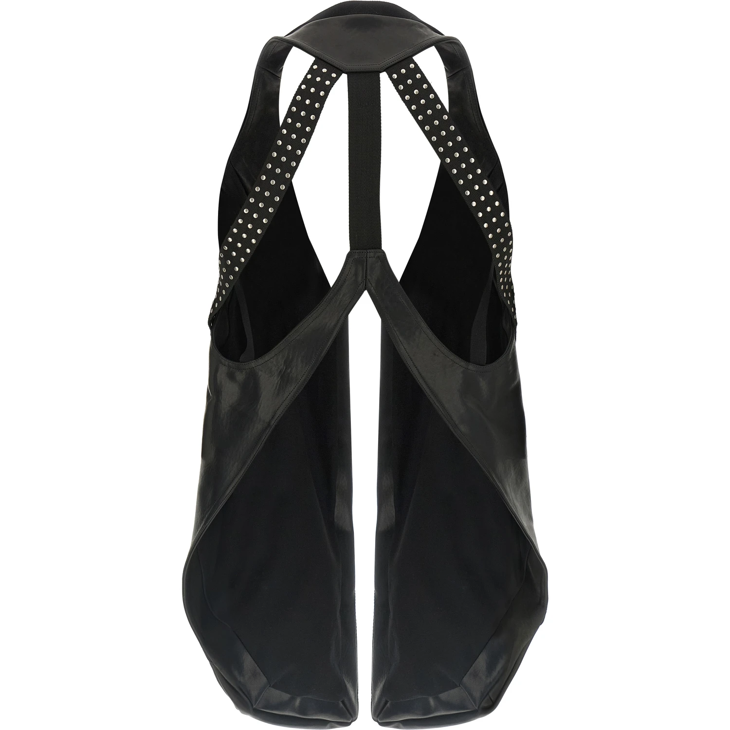 Black Bull Skin Sleeveless Jacket