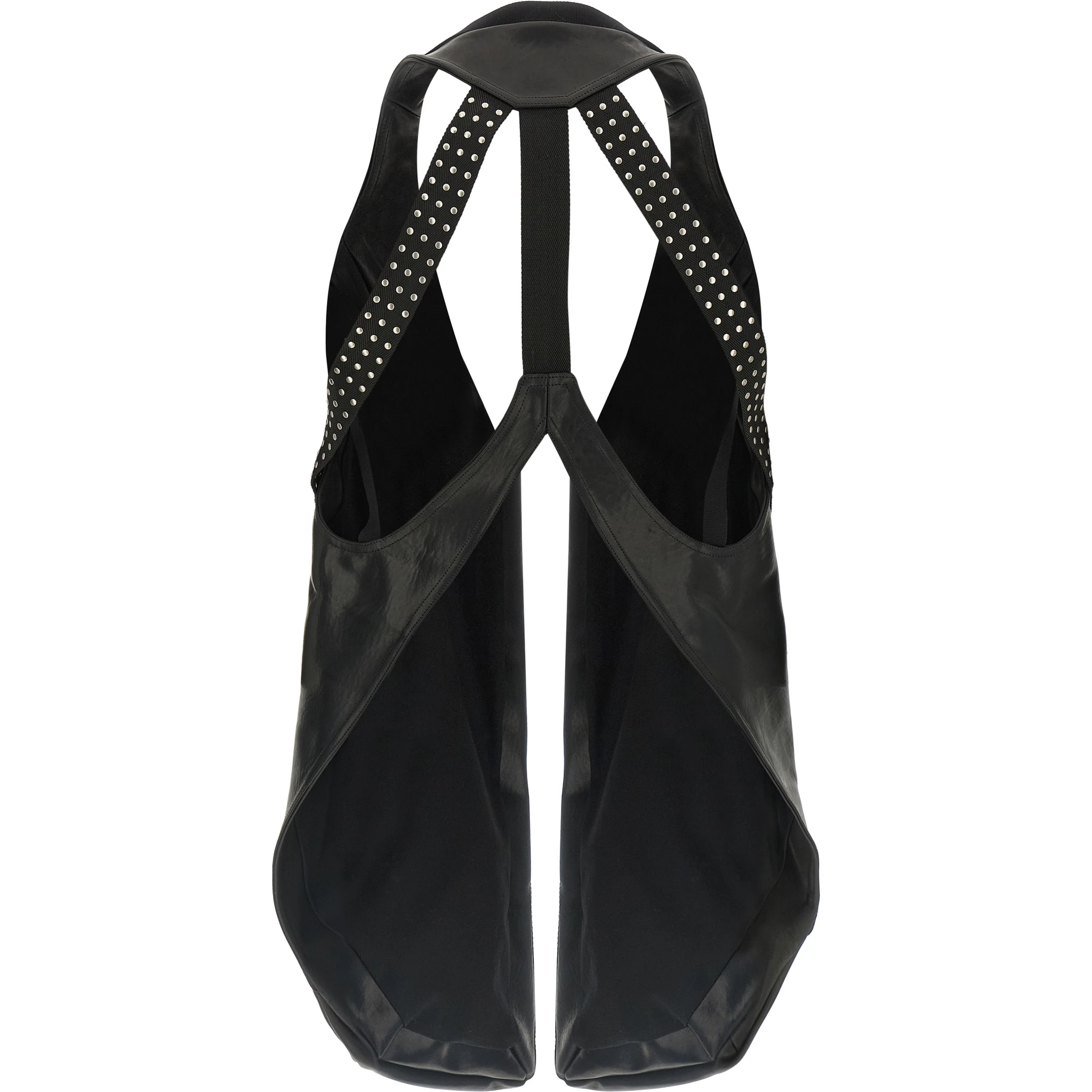 Black Bull Skin Sleeveless Jacket