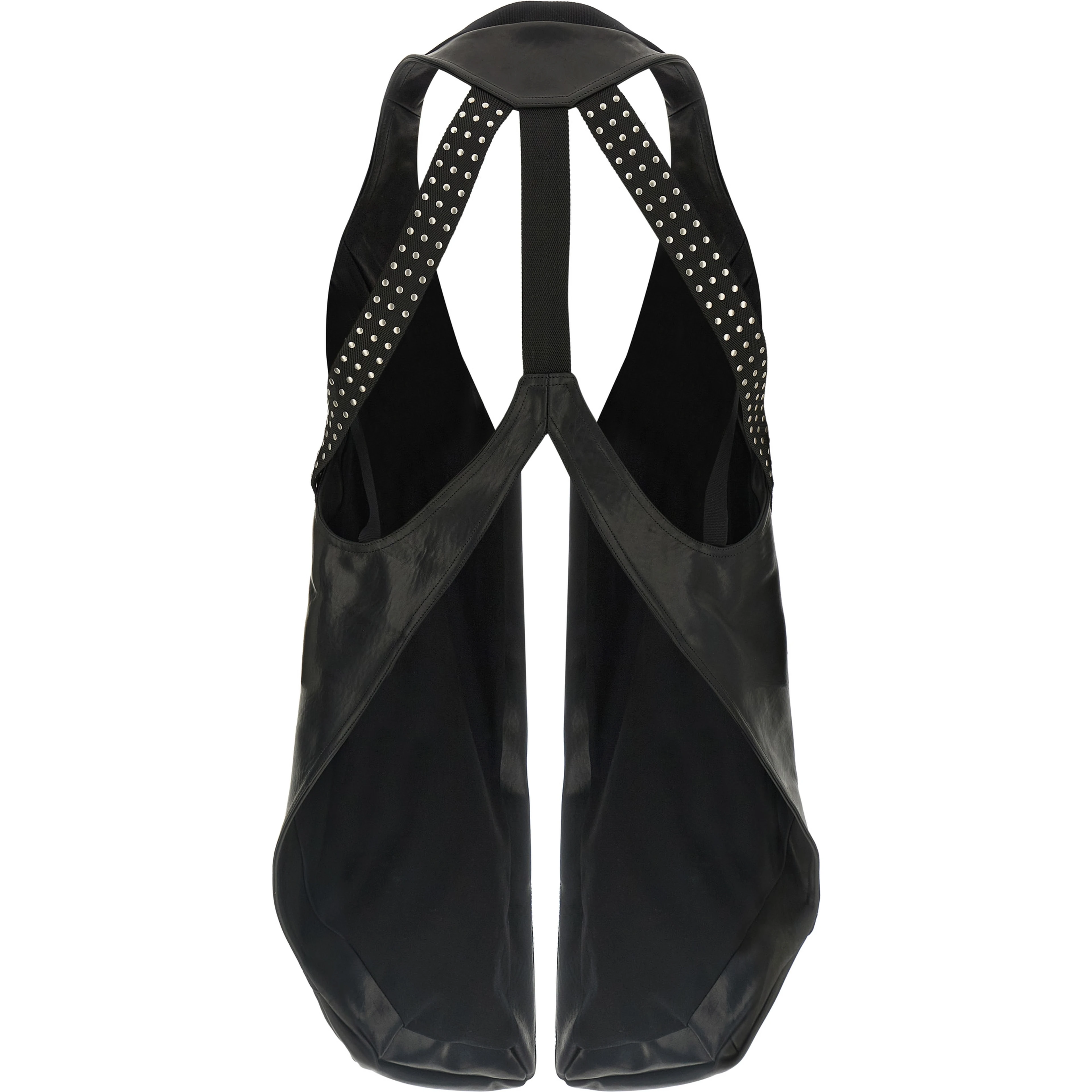 Black Bull Skin Sleeveless Jacket