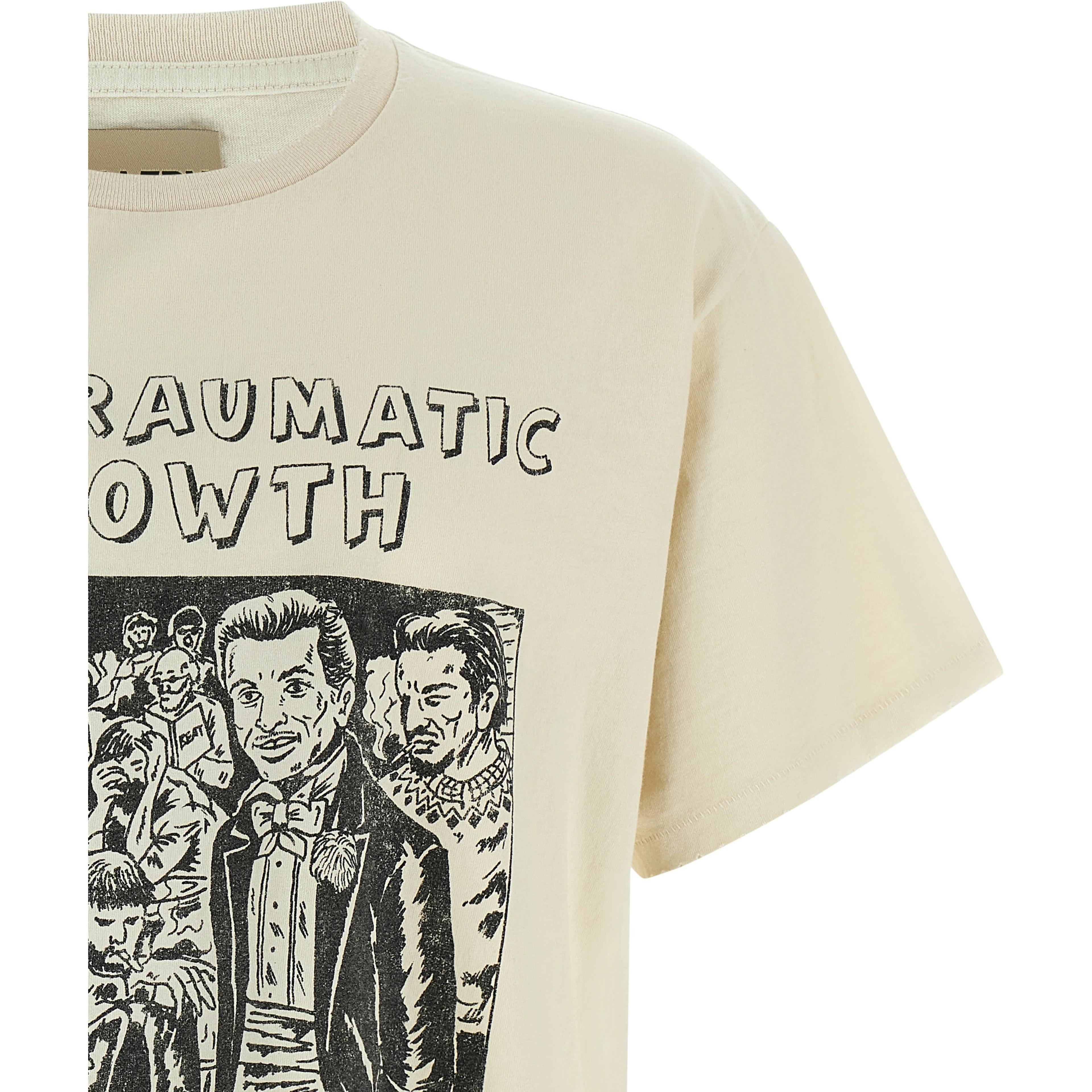 Beige Cotton T-Shirt
