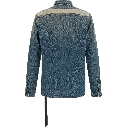Blue Cotton Denim Jacket