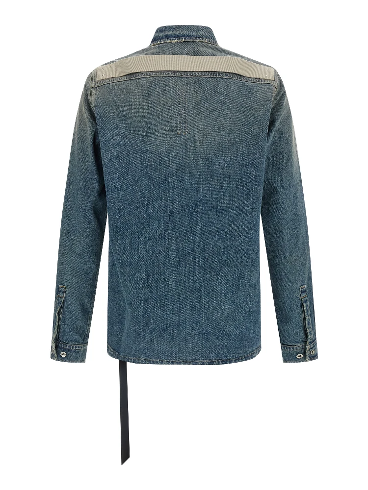 Blue Cotton Denim Jacket alternative