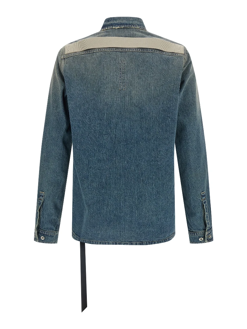 Blue Cotton Denim Jacket