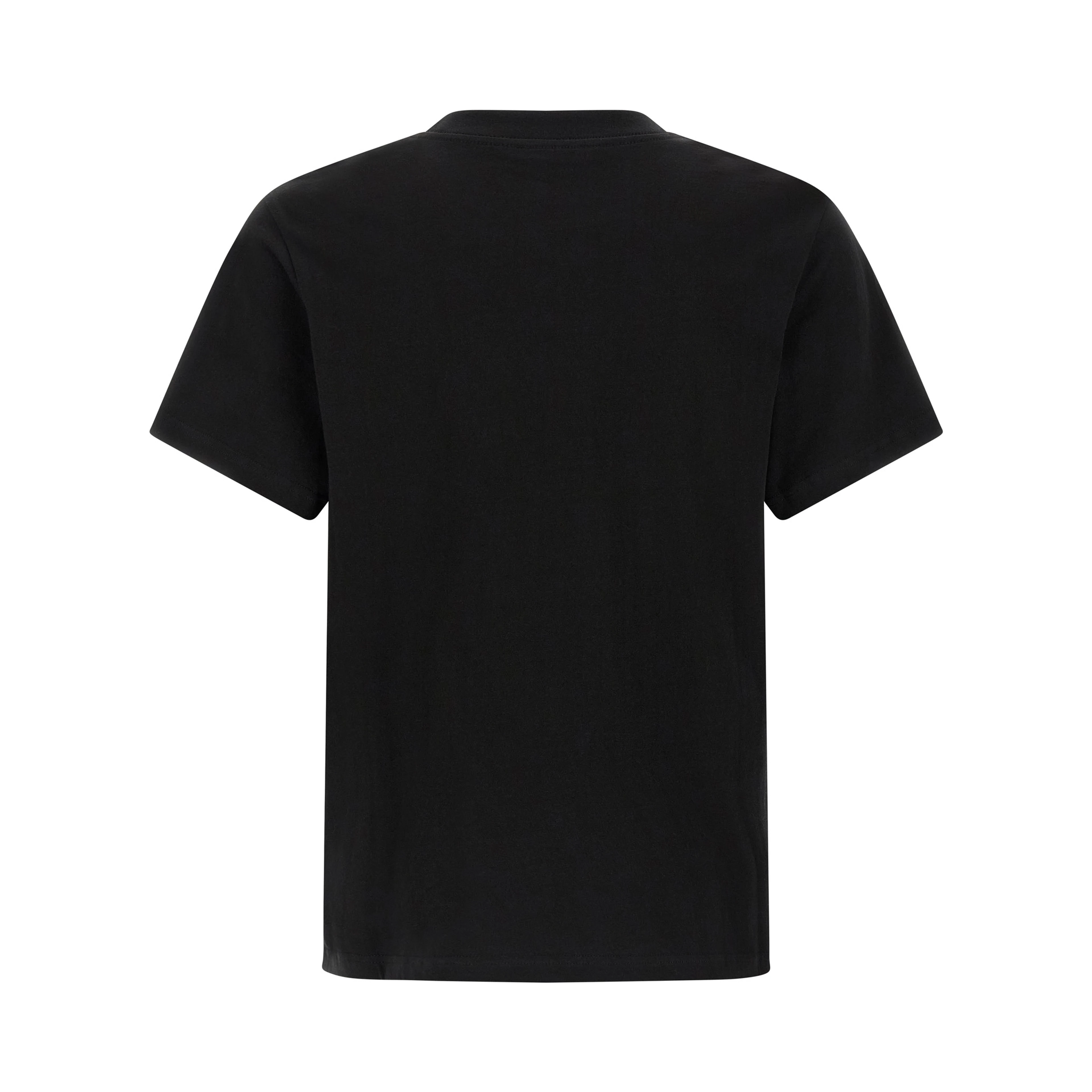 Black Cotton T-Shirt