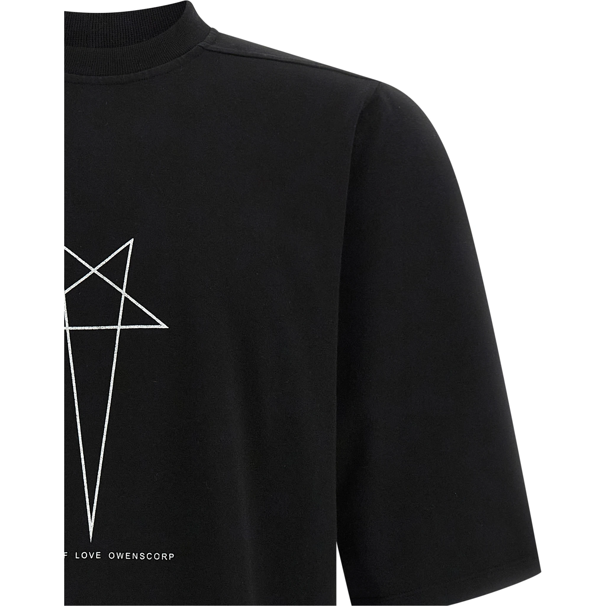 Black Cotton T-Shirt