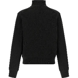 Black Cotton Cardigan