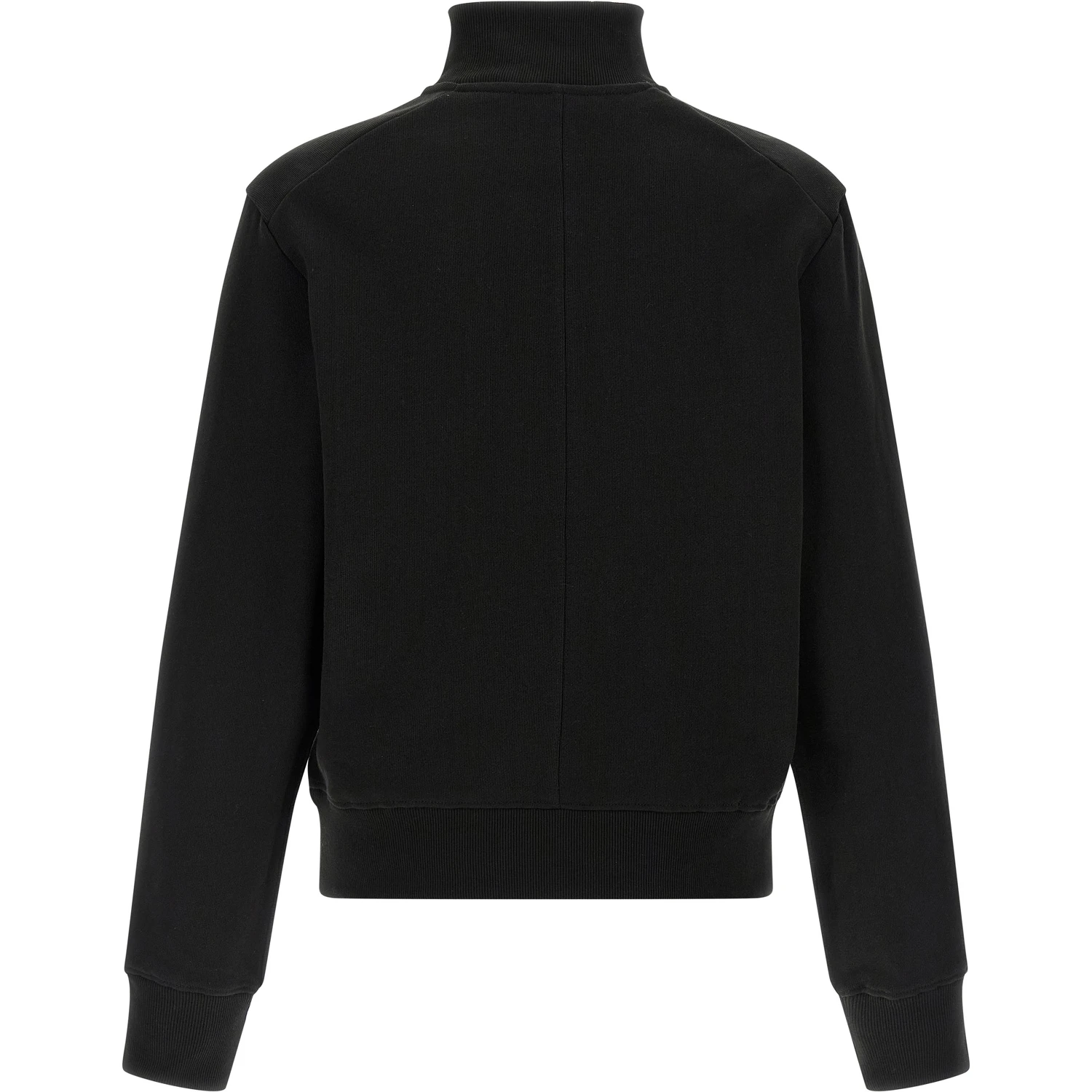 Black Cotton Cardigan