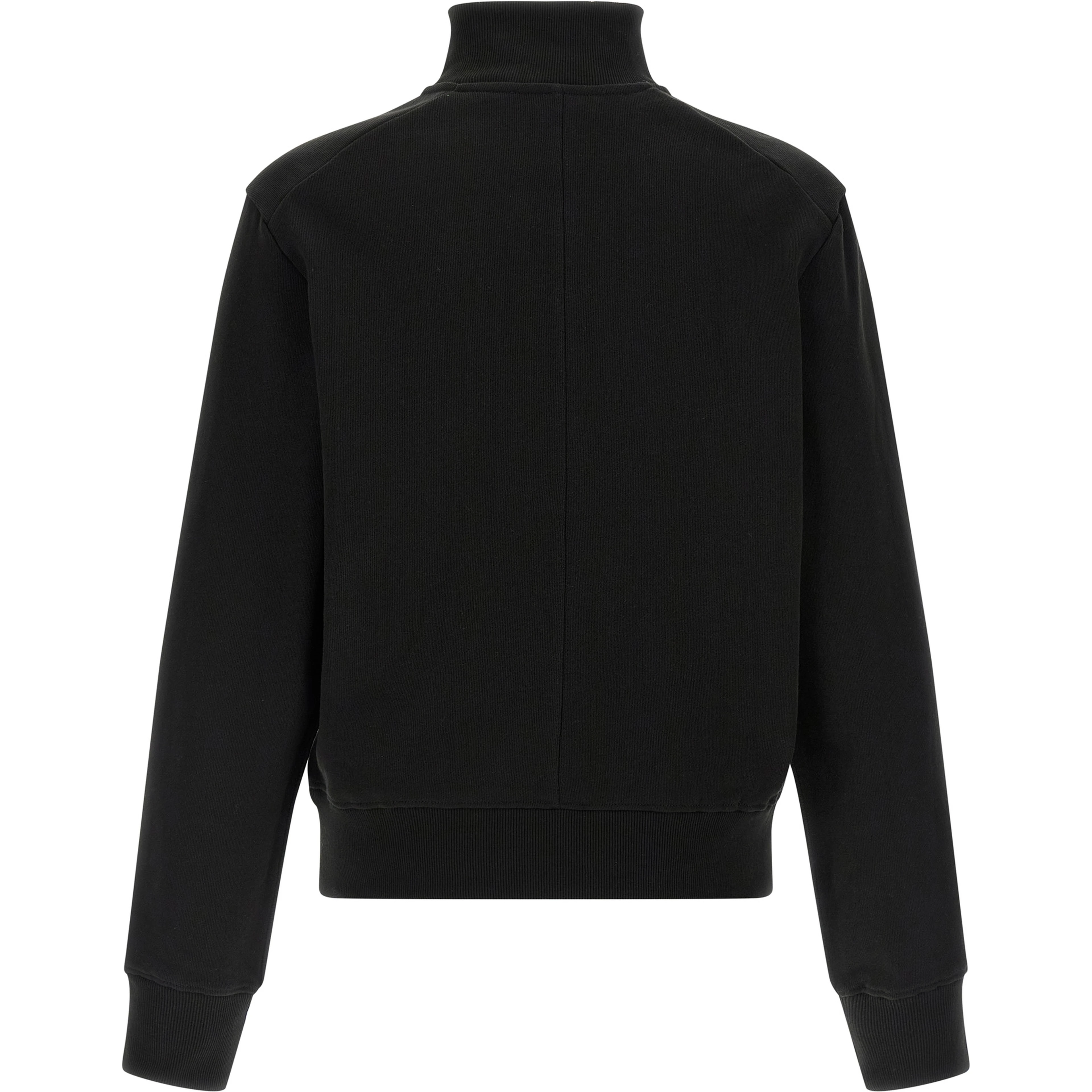 Black Cotton Cardigan