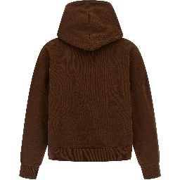 Brown Cotton Sweatshirt