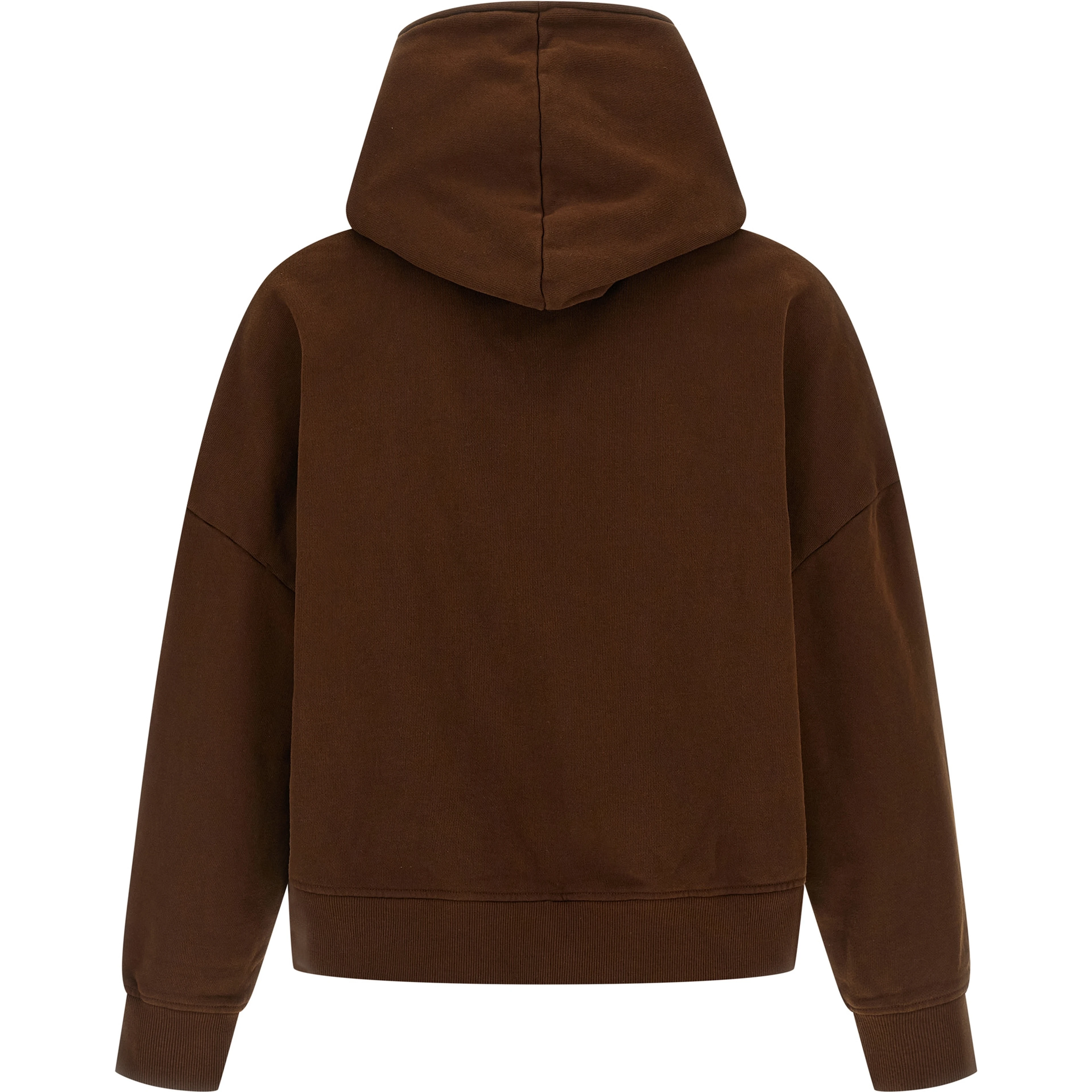Brown Cotton Sweatshirt