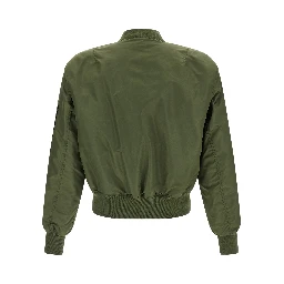 Bicolor Nylon Bomber