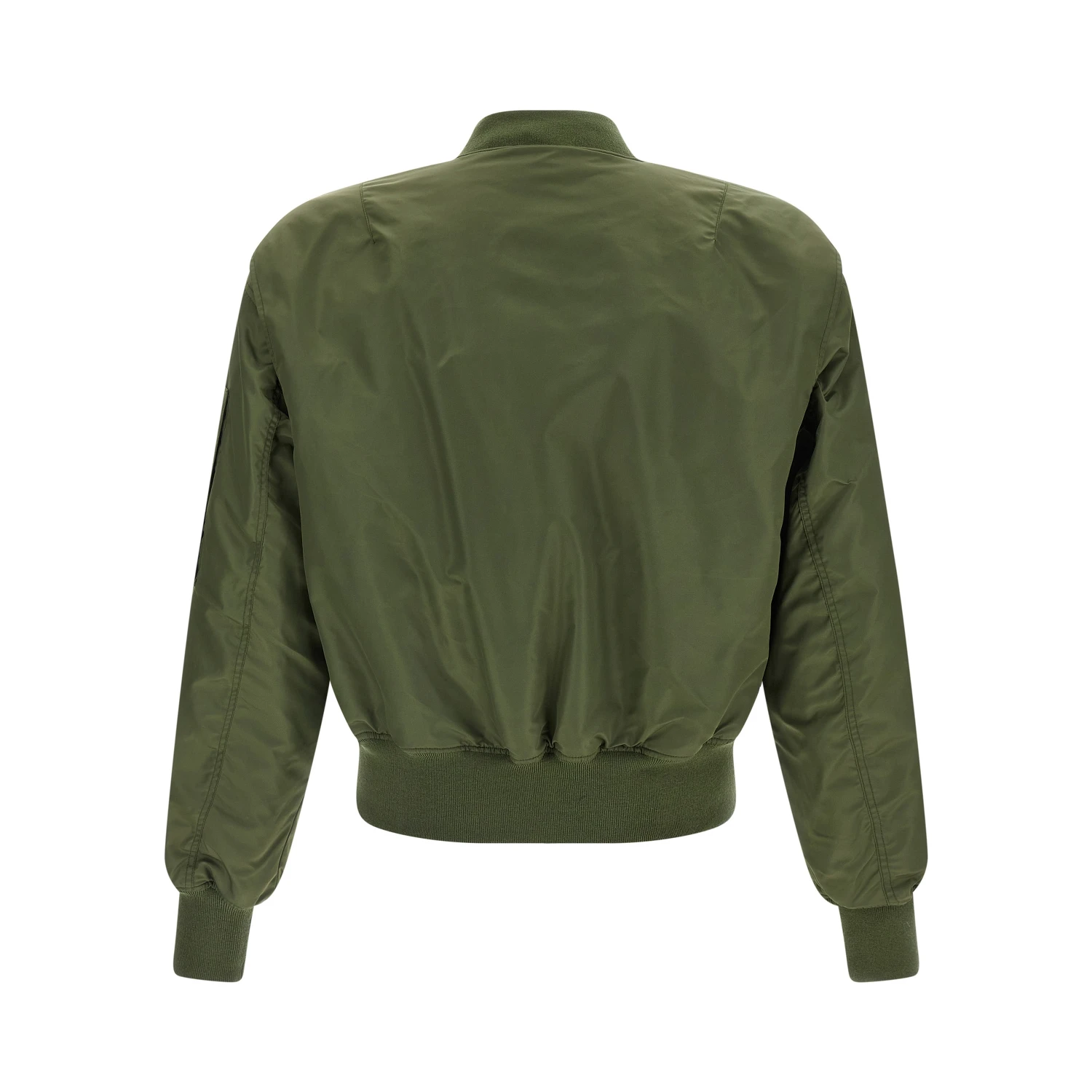 Bicolor Nylon Bomber