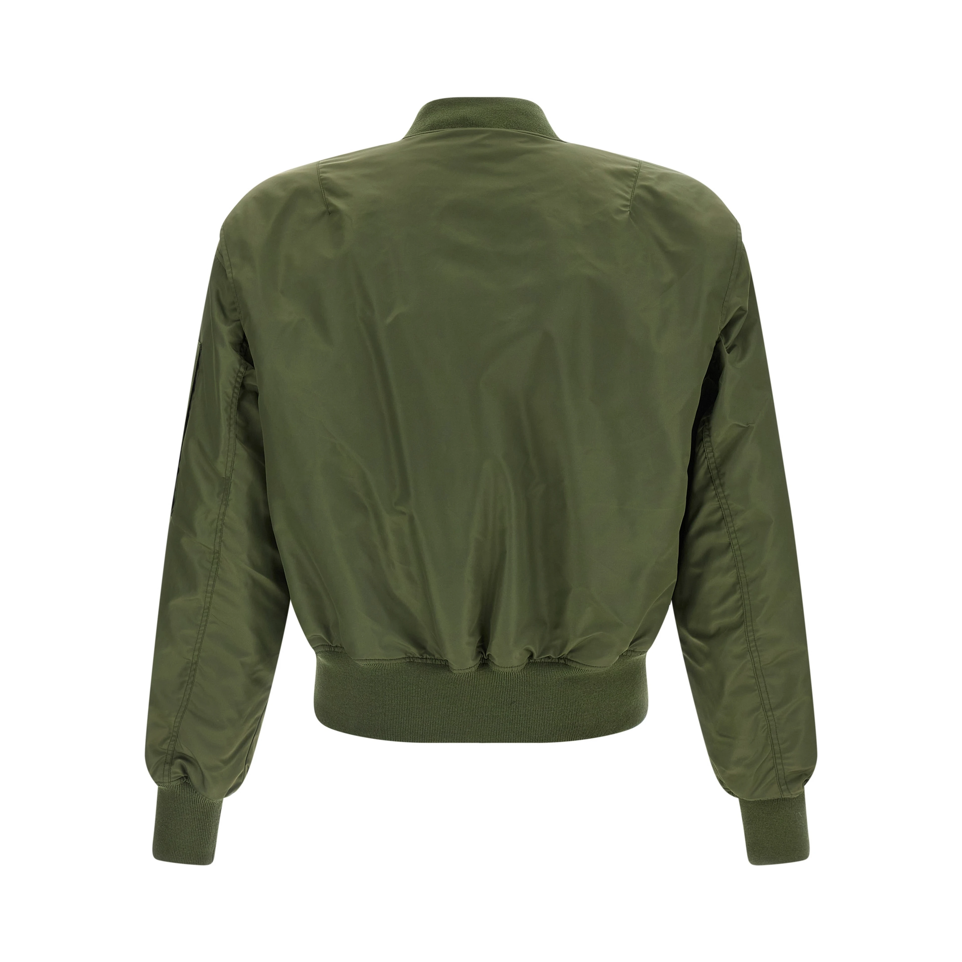 Bicolor Nylon Bomber
