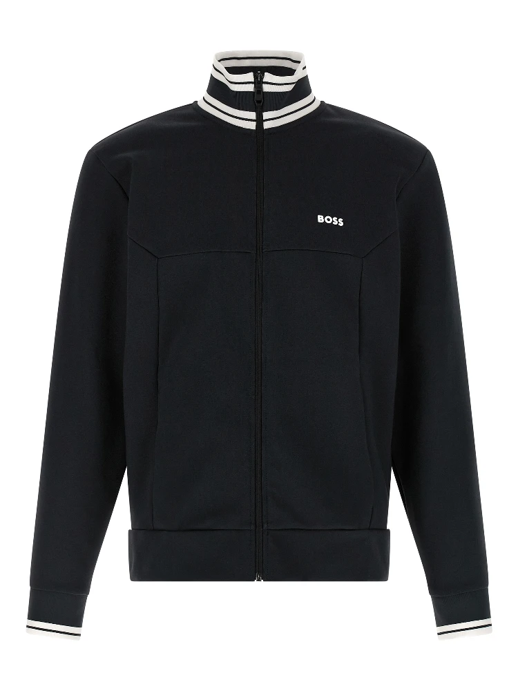 Blue Cotton Sweatshirt