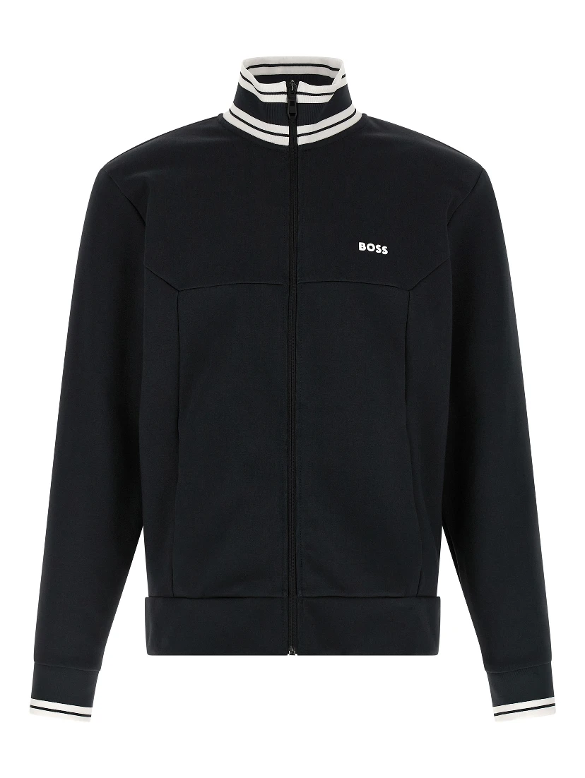 Blue Cotton Sweatshirt