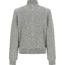 Gray Cotton Cardigan