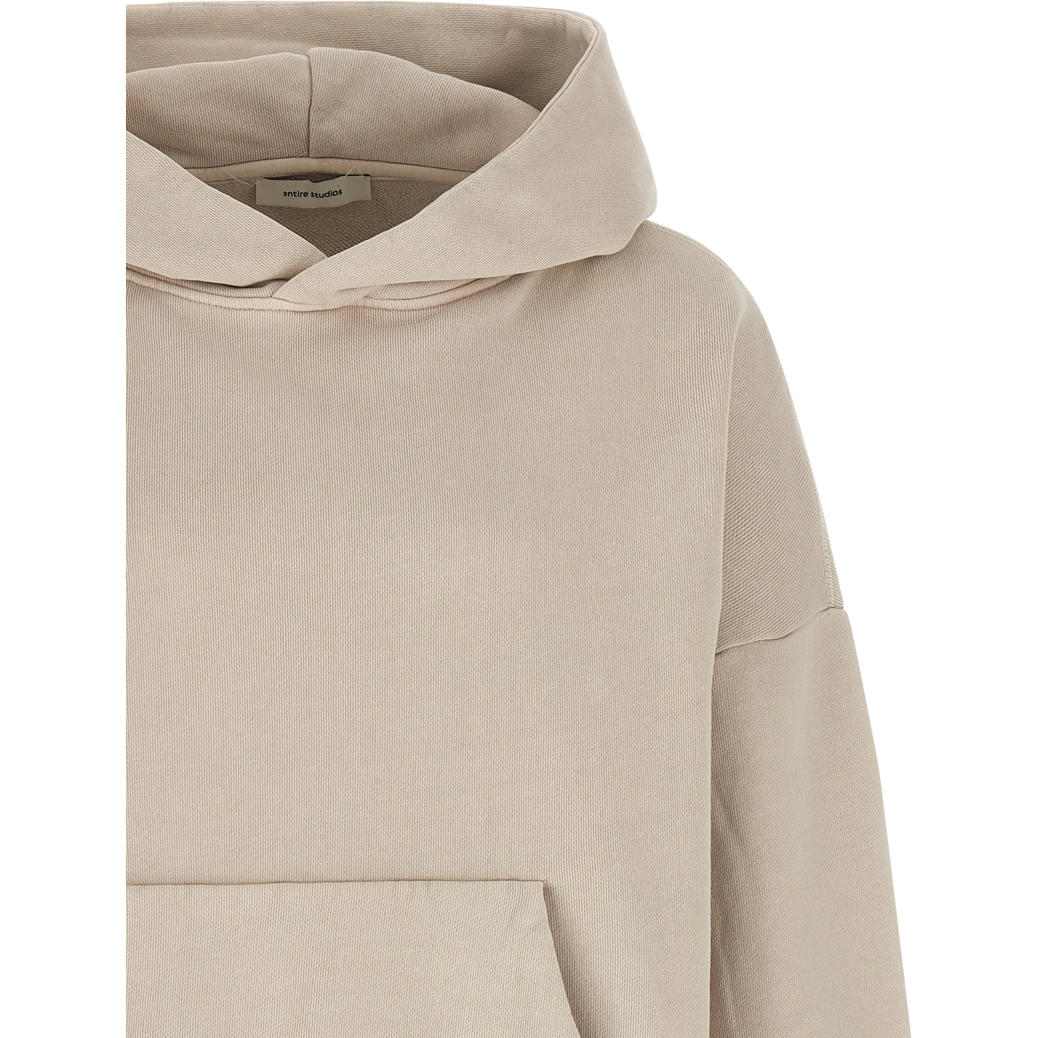 Beige Cotton Sweatshirt