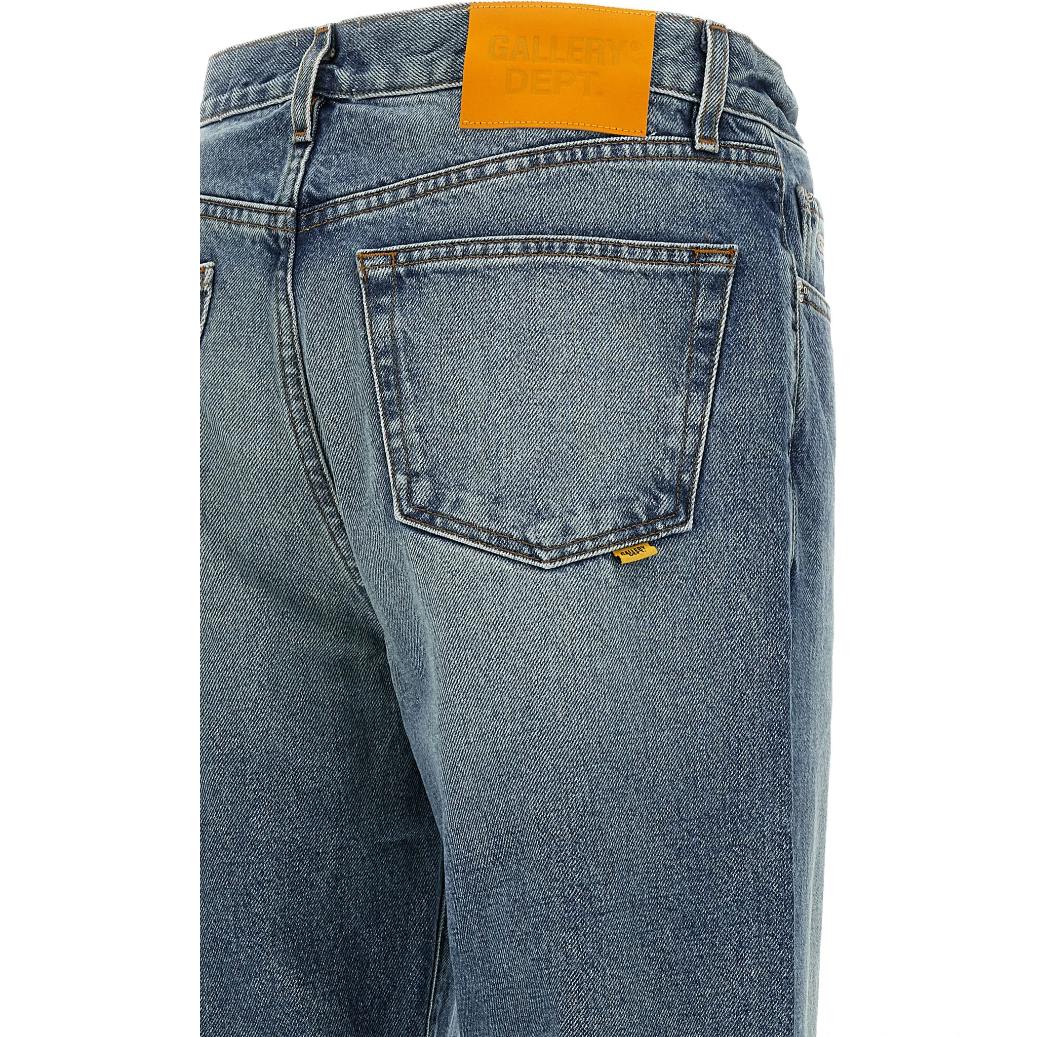 Blue Cotton Jeans Denim