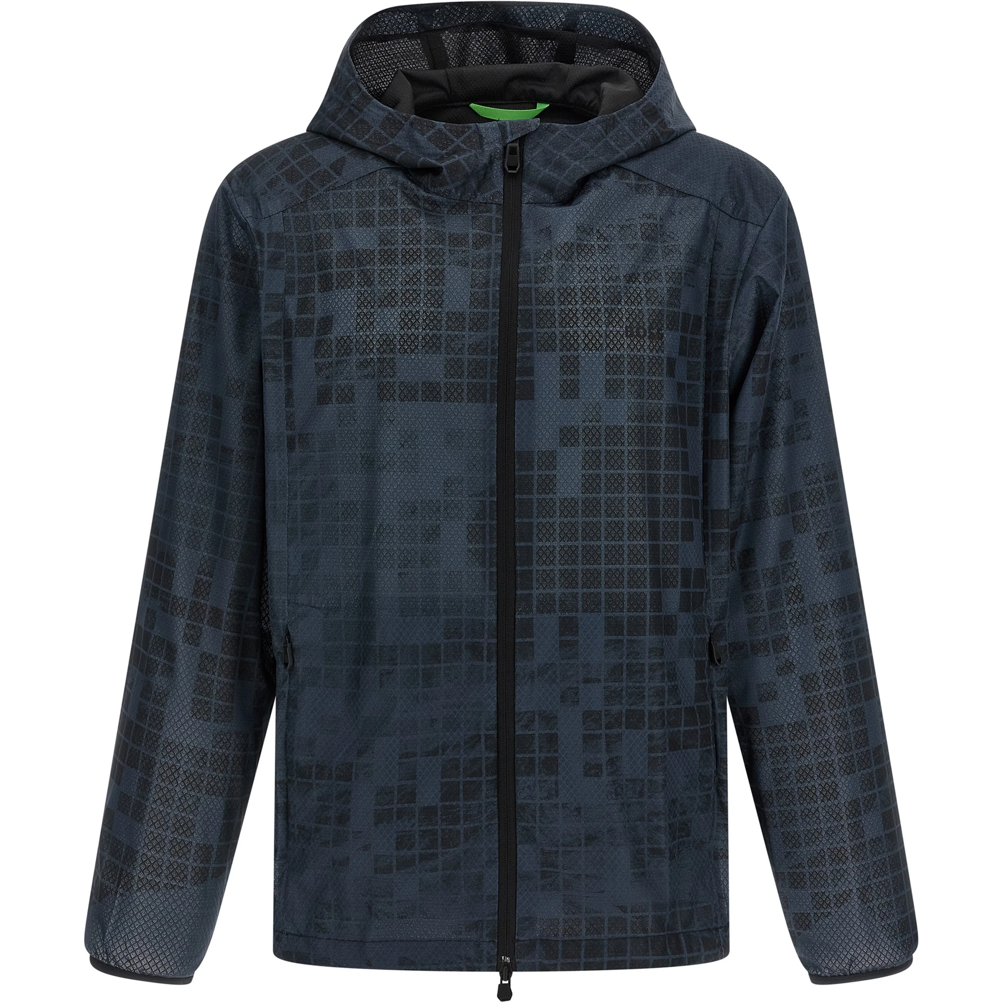 Blue Rubber Shell Jacket