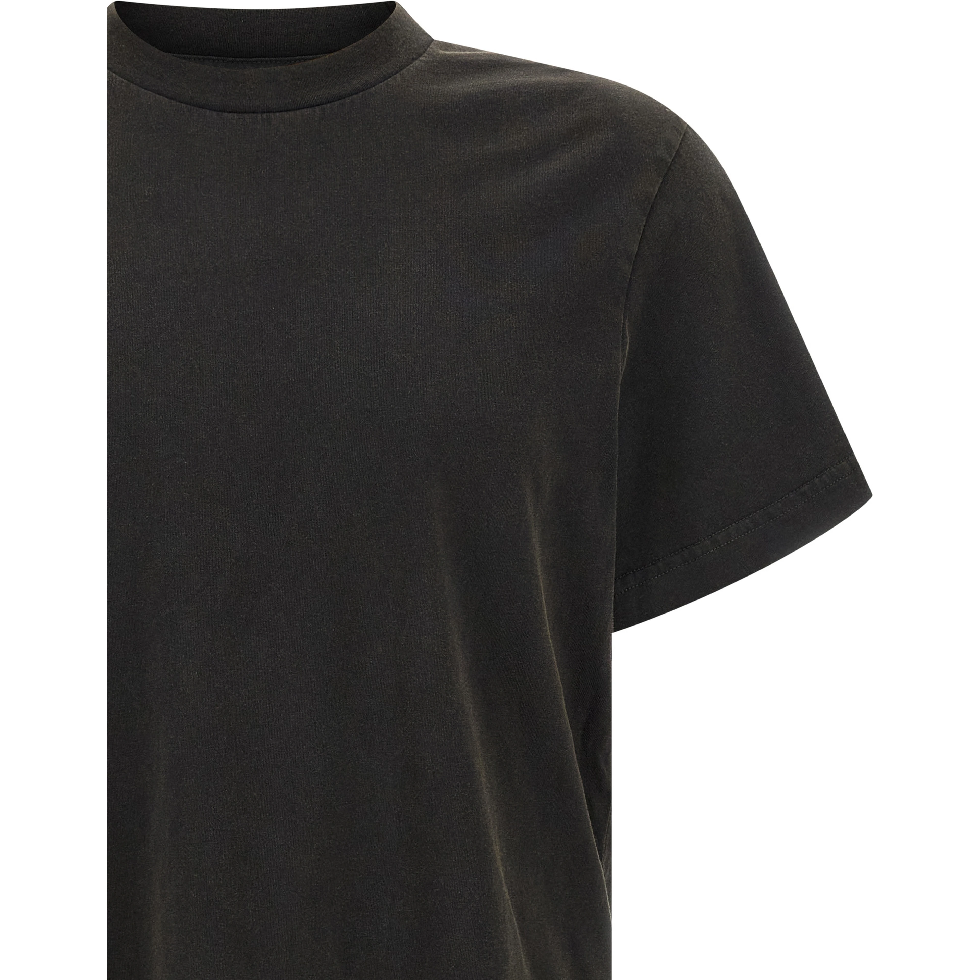 Gray Cotton T-Shirt
