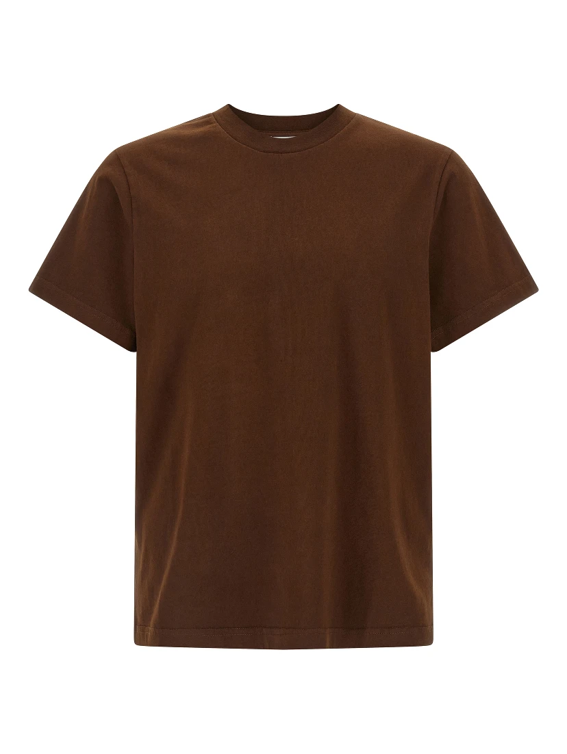Brown Cotton T-Shirt