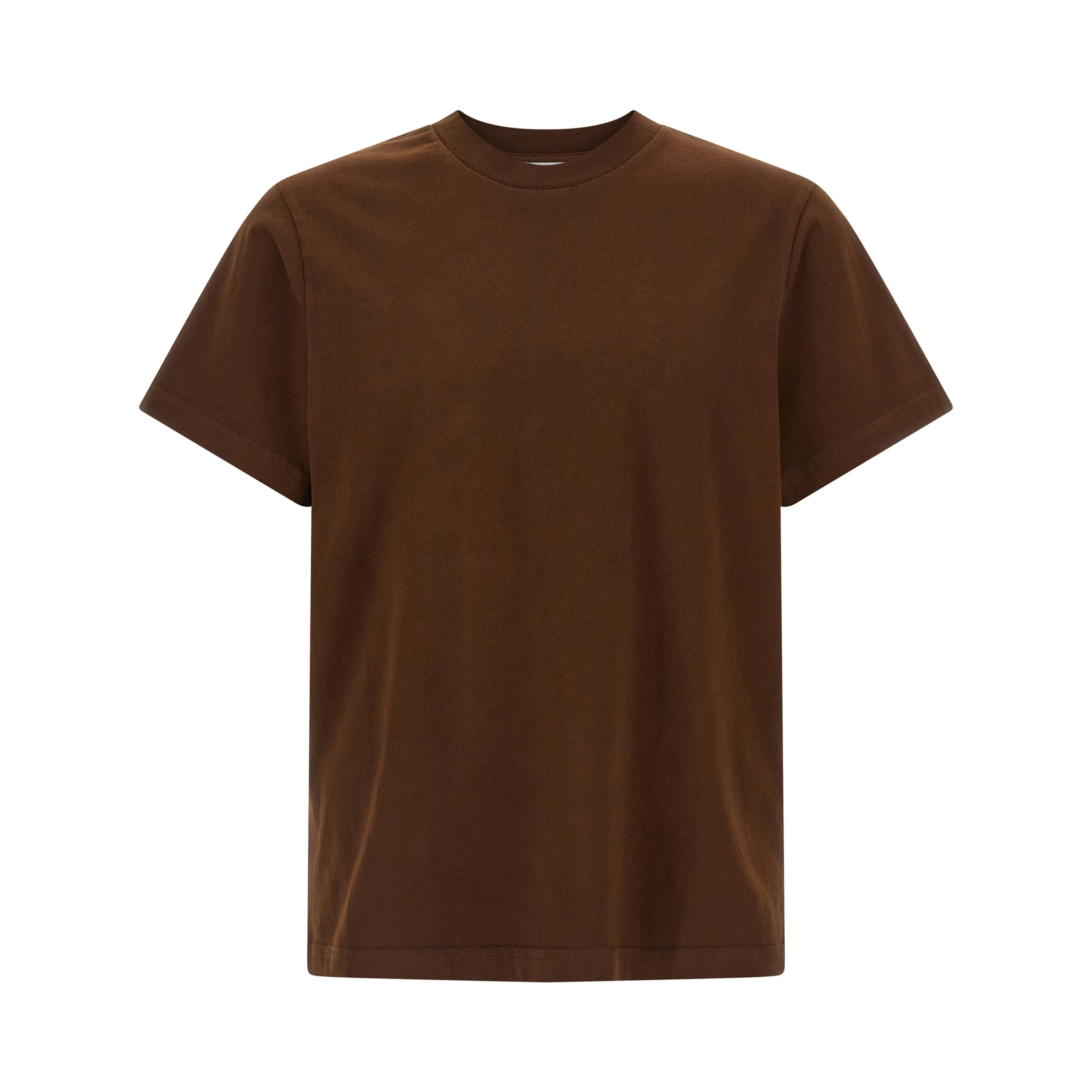 Brown Cotton T-Shirt