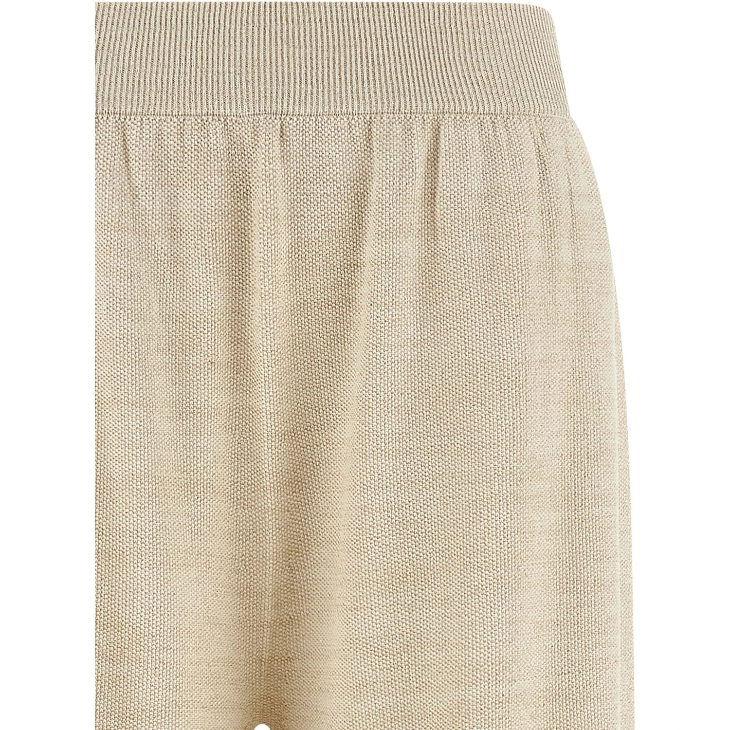 Gold Cotton Casual Pants