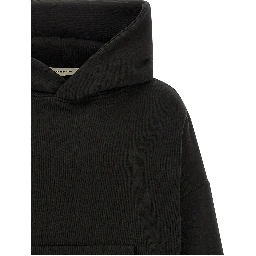 Black Cotton Sweatshirt