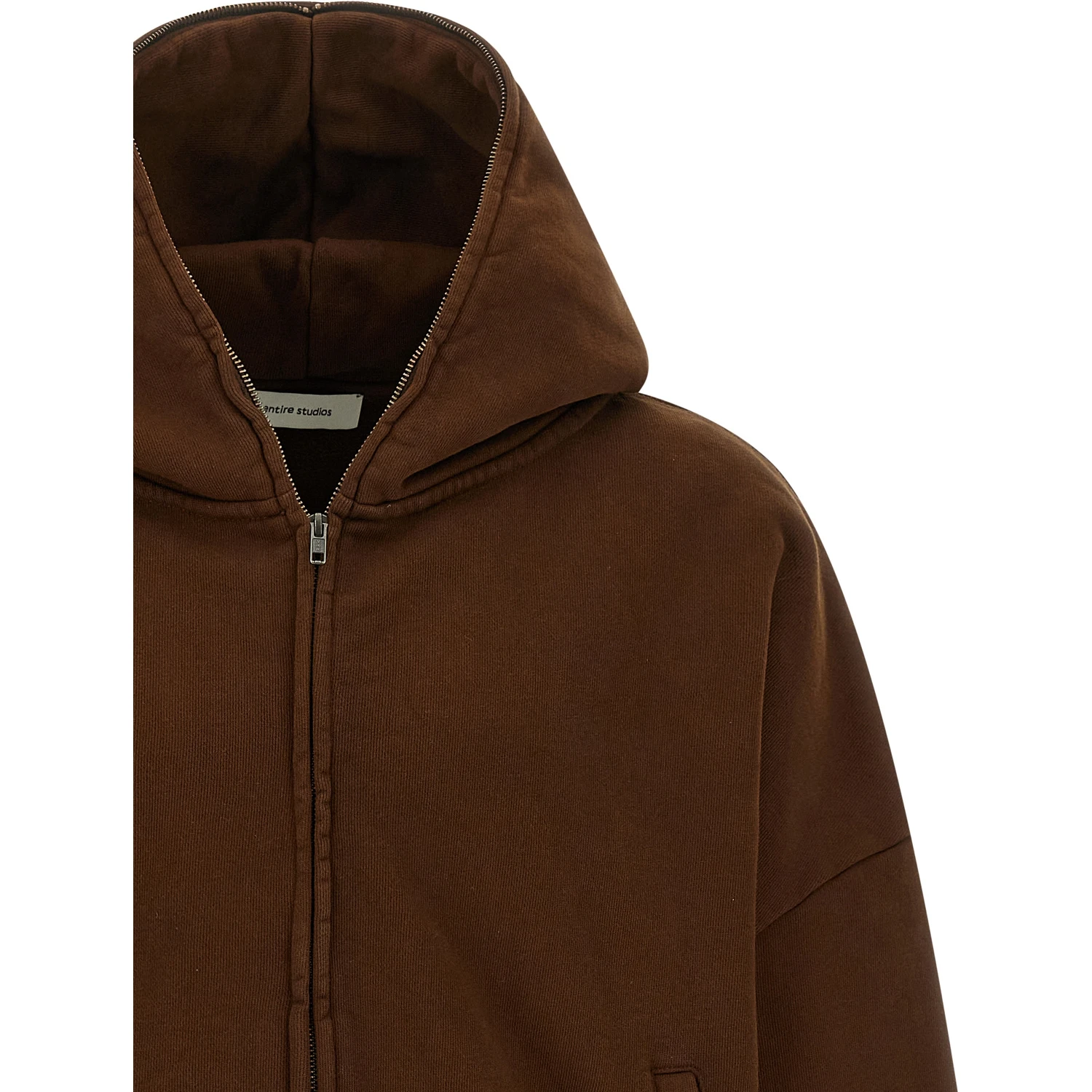 Brown Cotton Sweatshirt