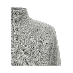 Gray Cotton Cardigan