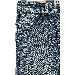 Blue Cotton Jeans Denim