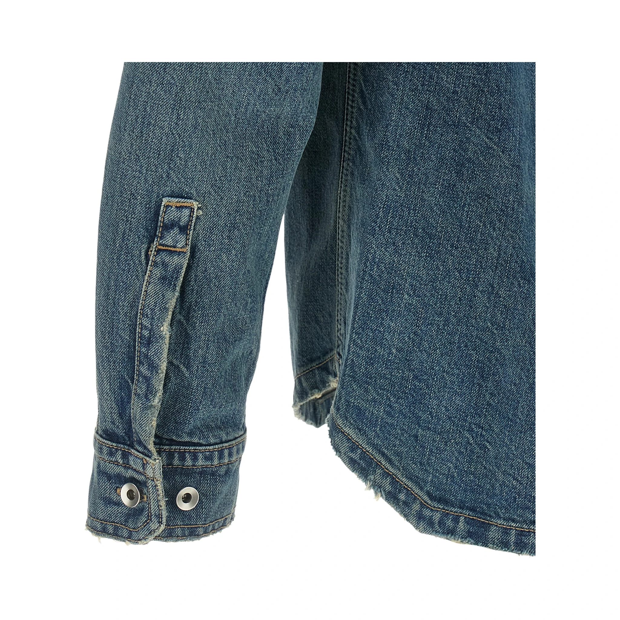 Blue Cotton Denim Jacket