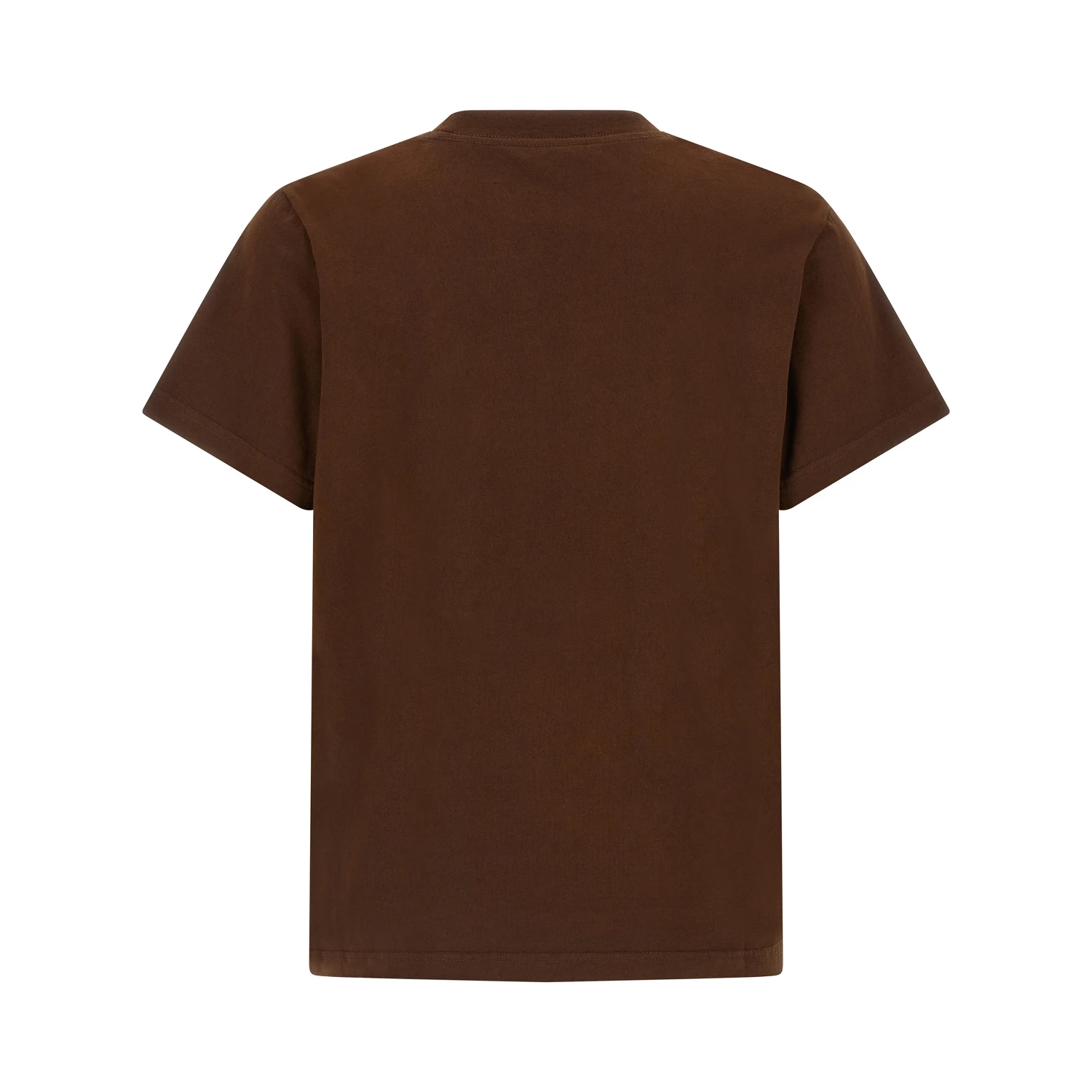 Brown Cotton T-Shirt
