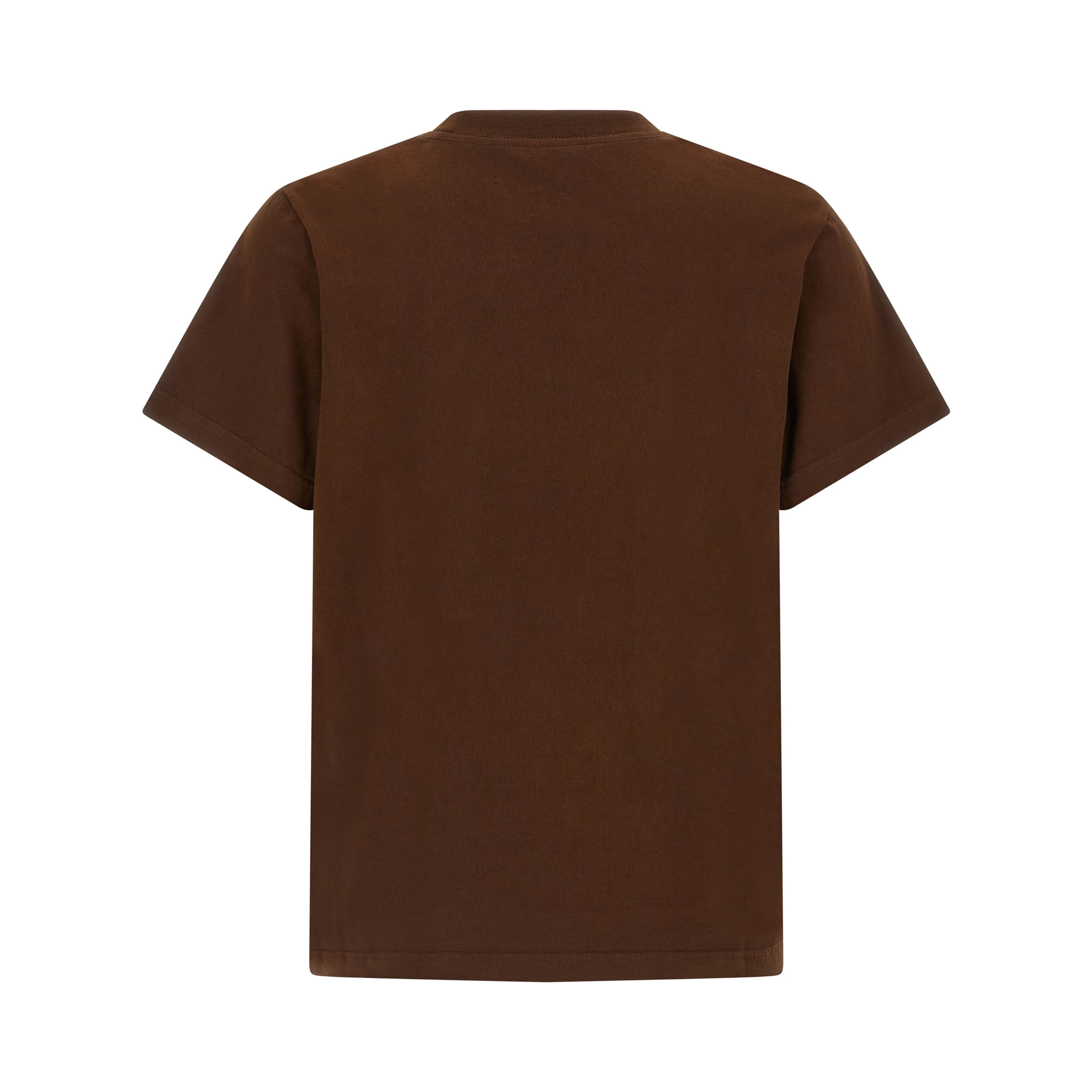 Brown Cotton T-Shirt