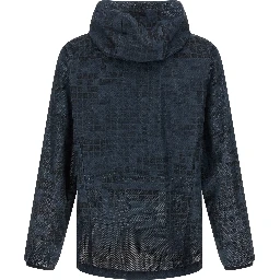 Blue Rubber Shell Jacket