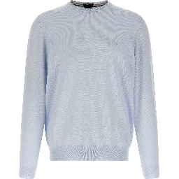 Blue Virgin Wool Cardigan