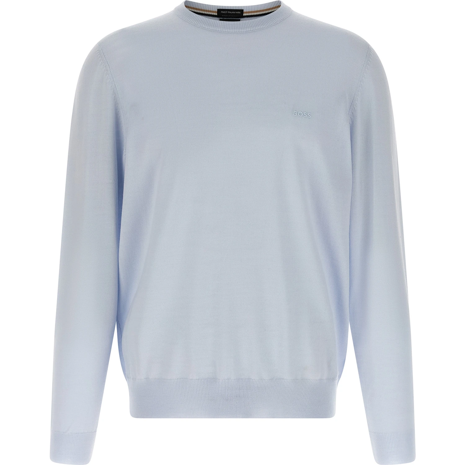 Blue Virgin Wool Cardigan