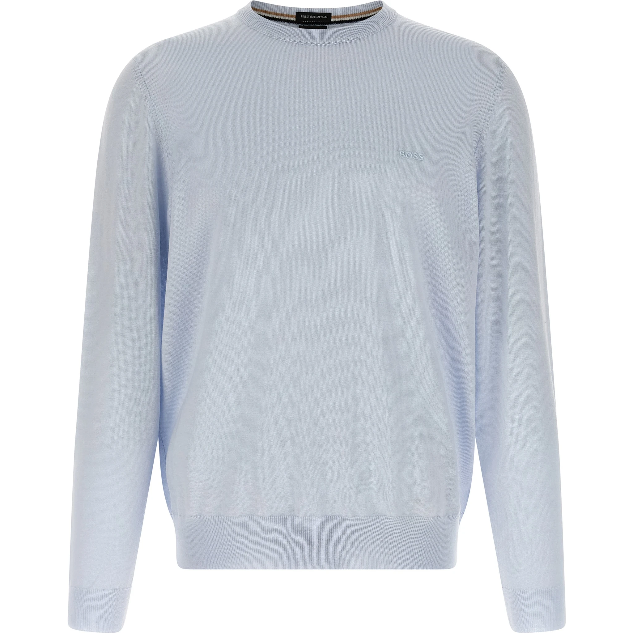 Blue Virgin Wool Cardigan