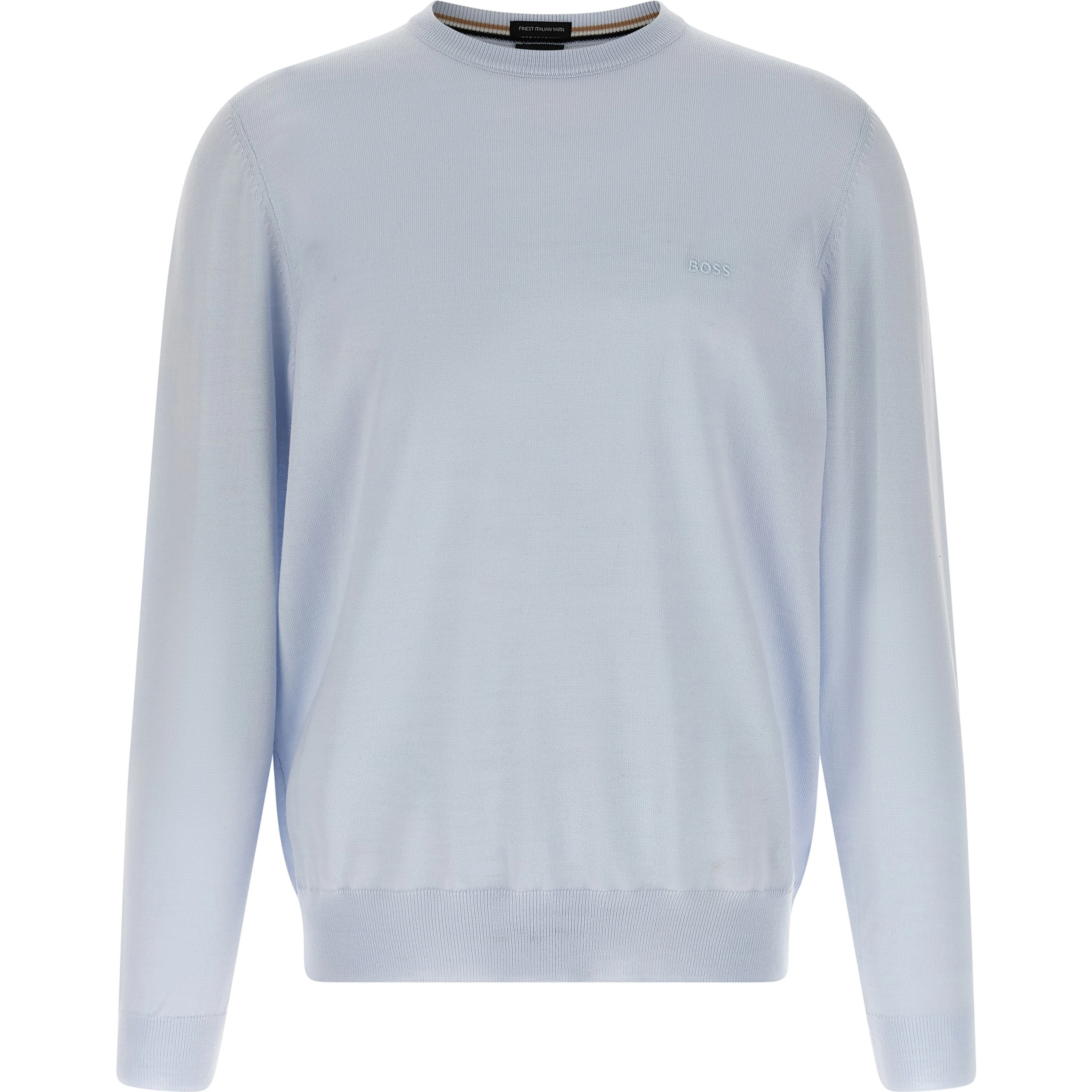 Blue Virgin Wool Cardigan