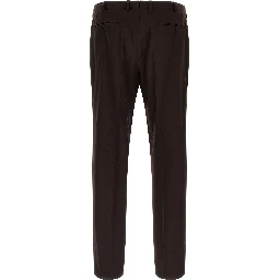 Brown Wool Two-Piece Suit
