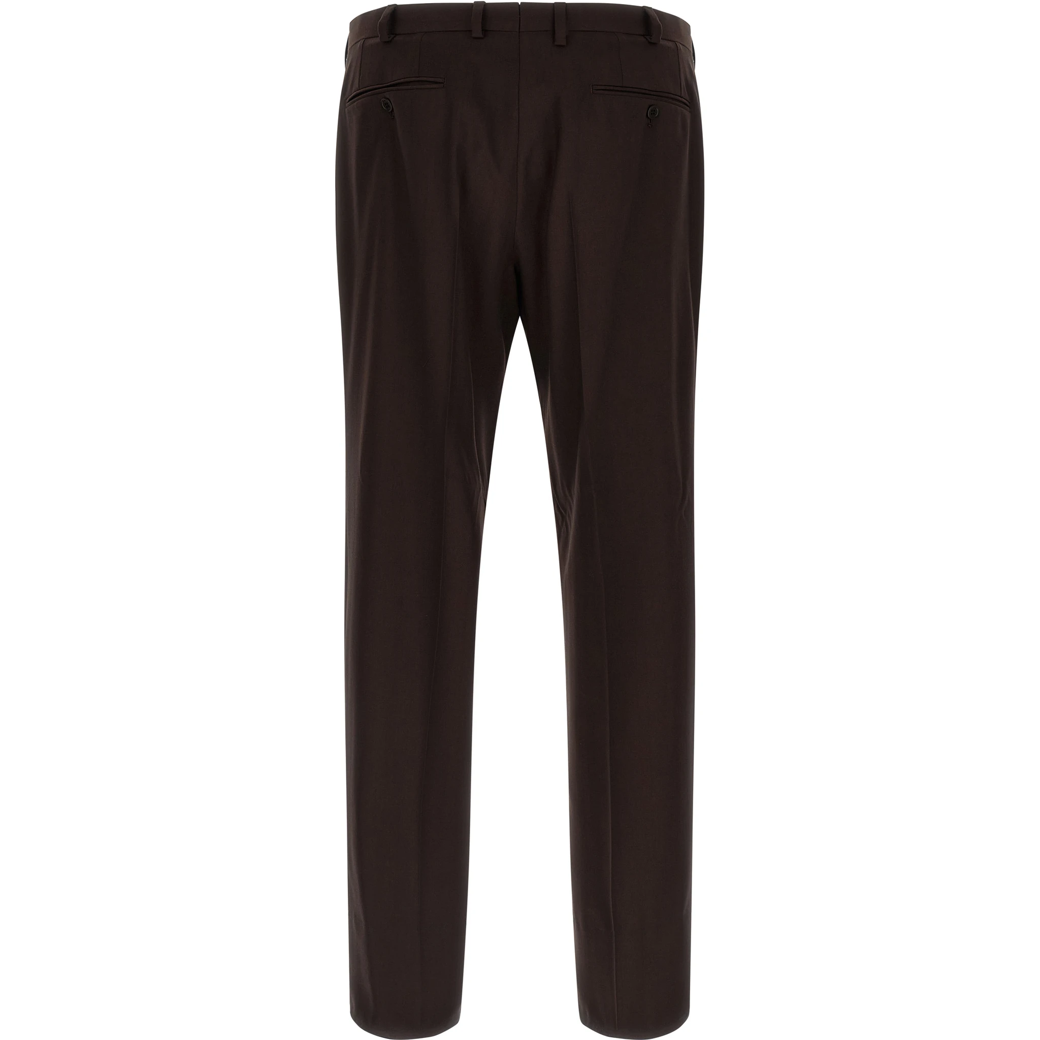Brown Wool Two-Piece Suit