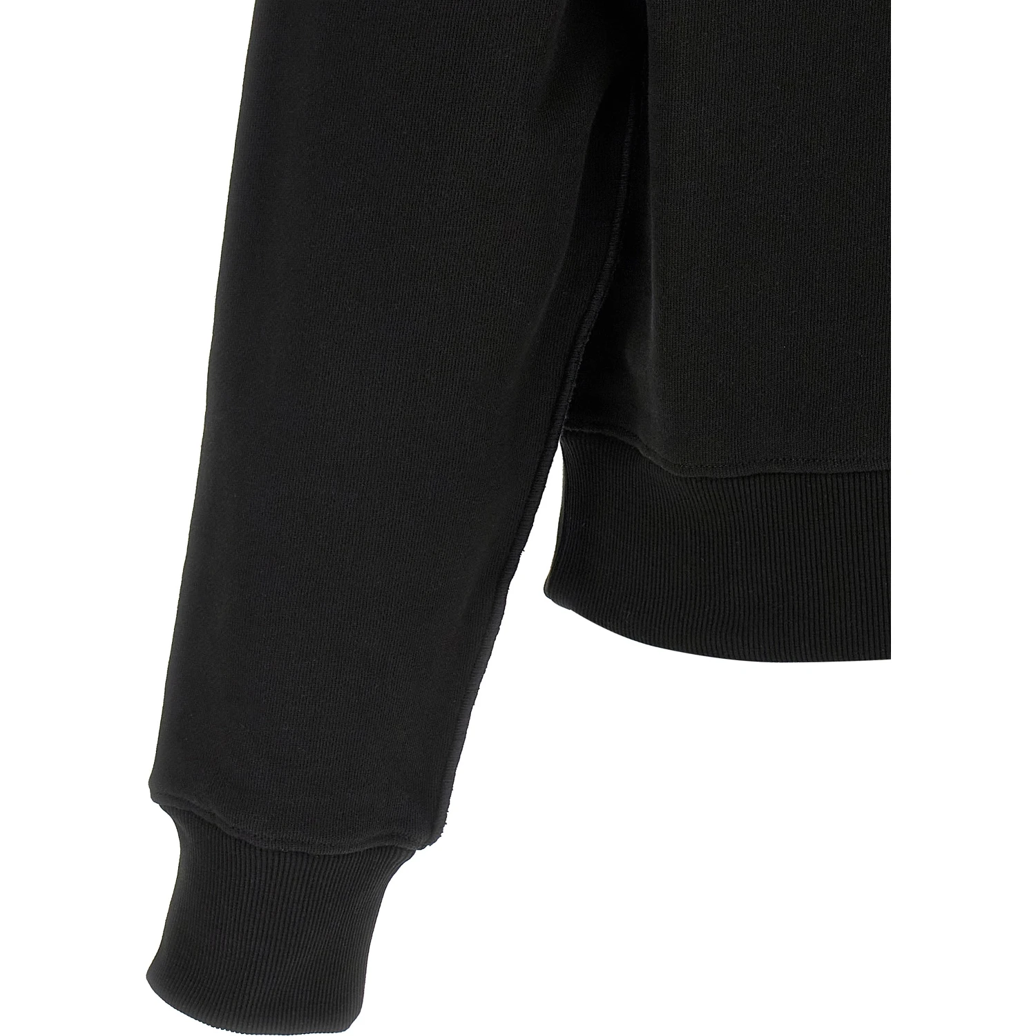 Black Cotton Cardigan