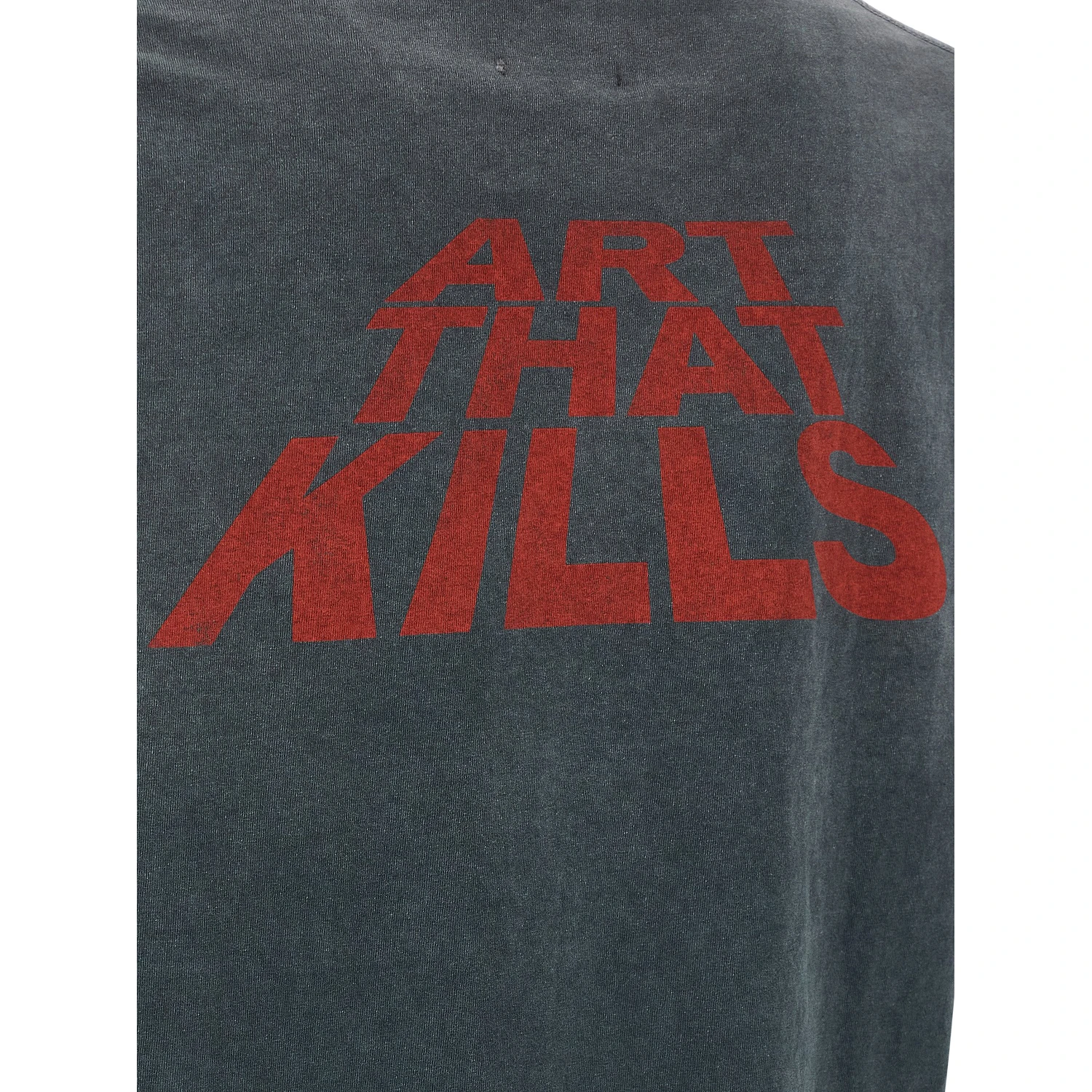 Black Cotton T-Shirt