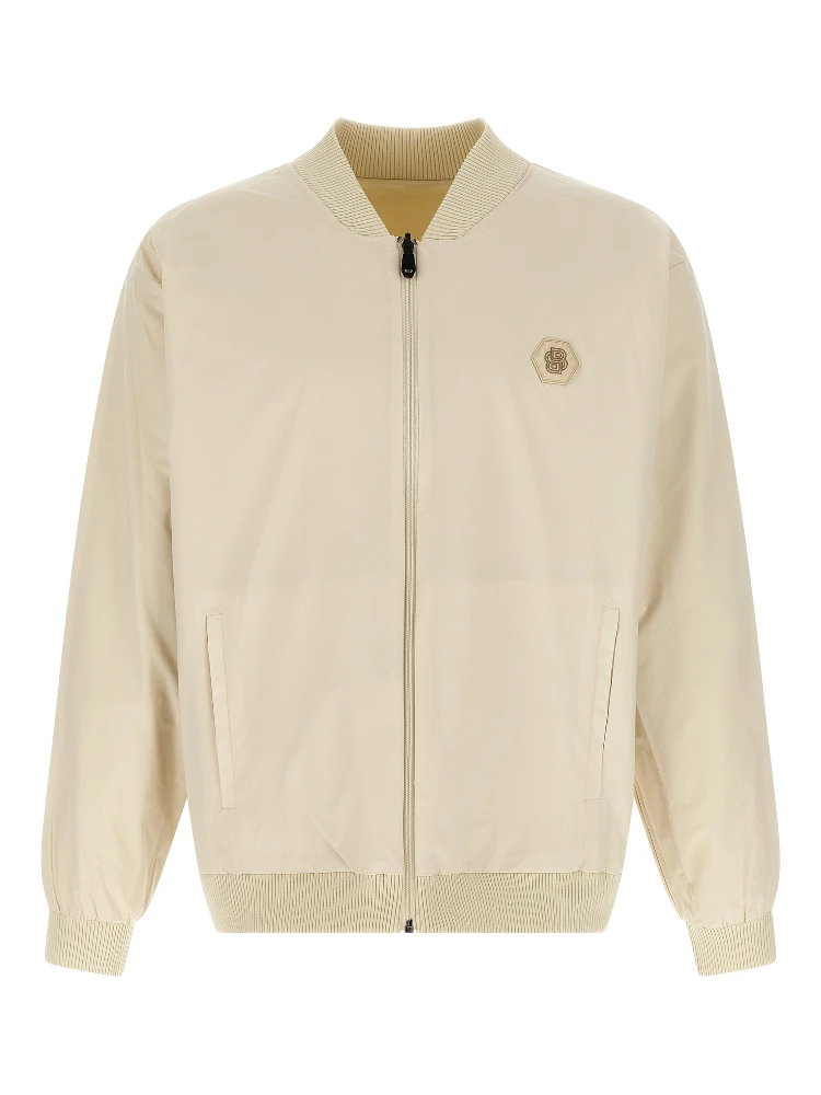 Beige Polyamide Bomber alternative