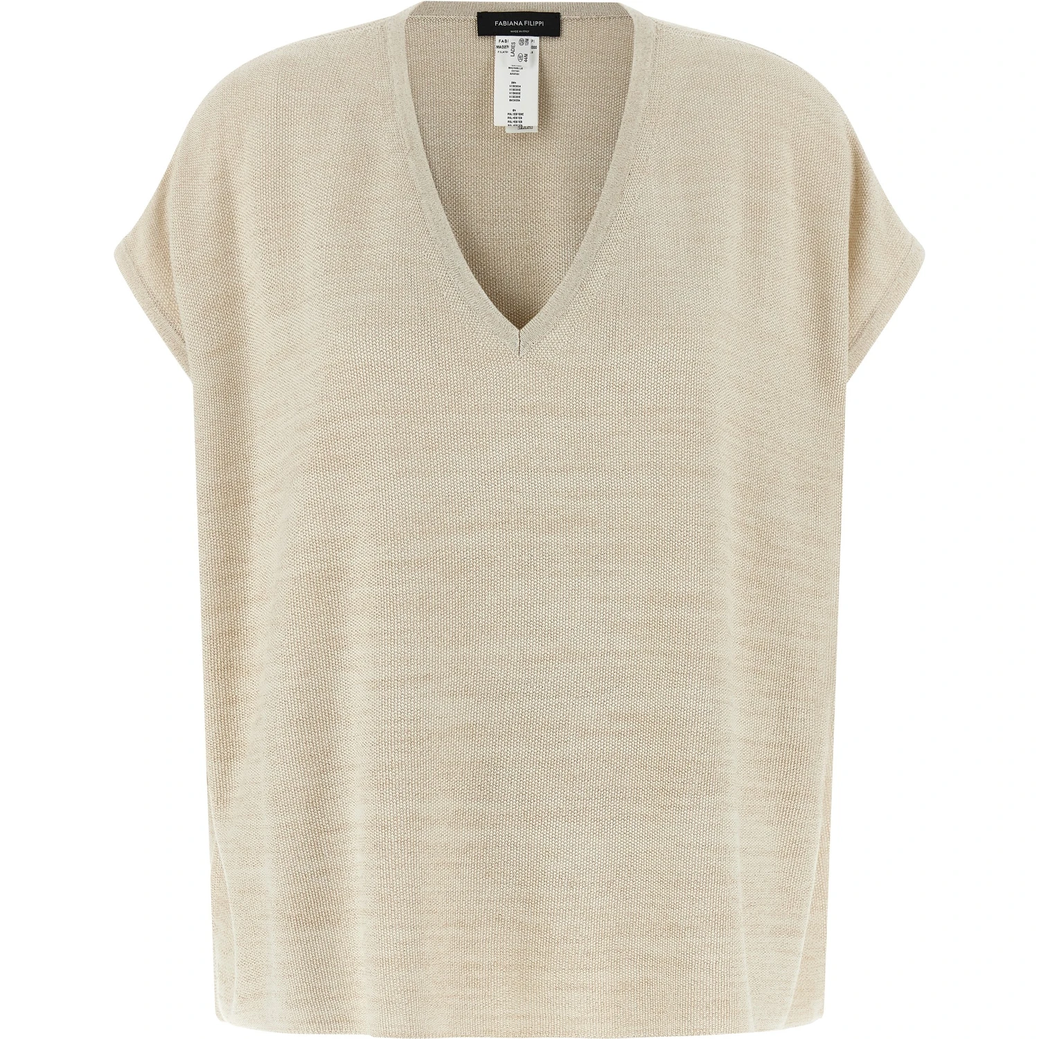Gold Cotton Cardigan